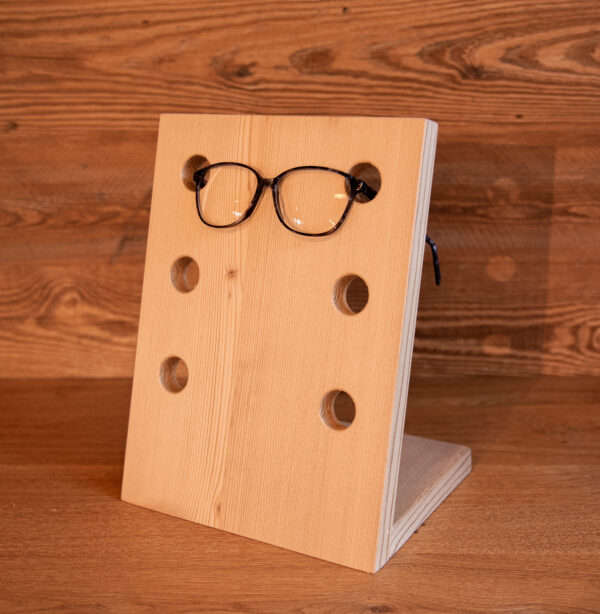 Accessoires Brillenhalter aus Massivholz
